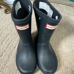 Toddler Navy Hunter rainboots